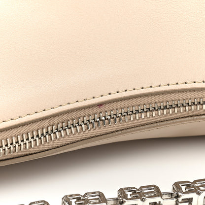 Givenchy Smooth Calfskin Medium Moon Cut Out Shoulder Bag Dune 14 of 14