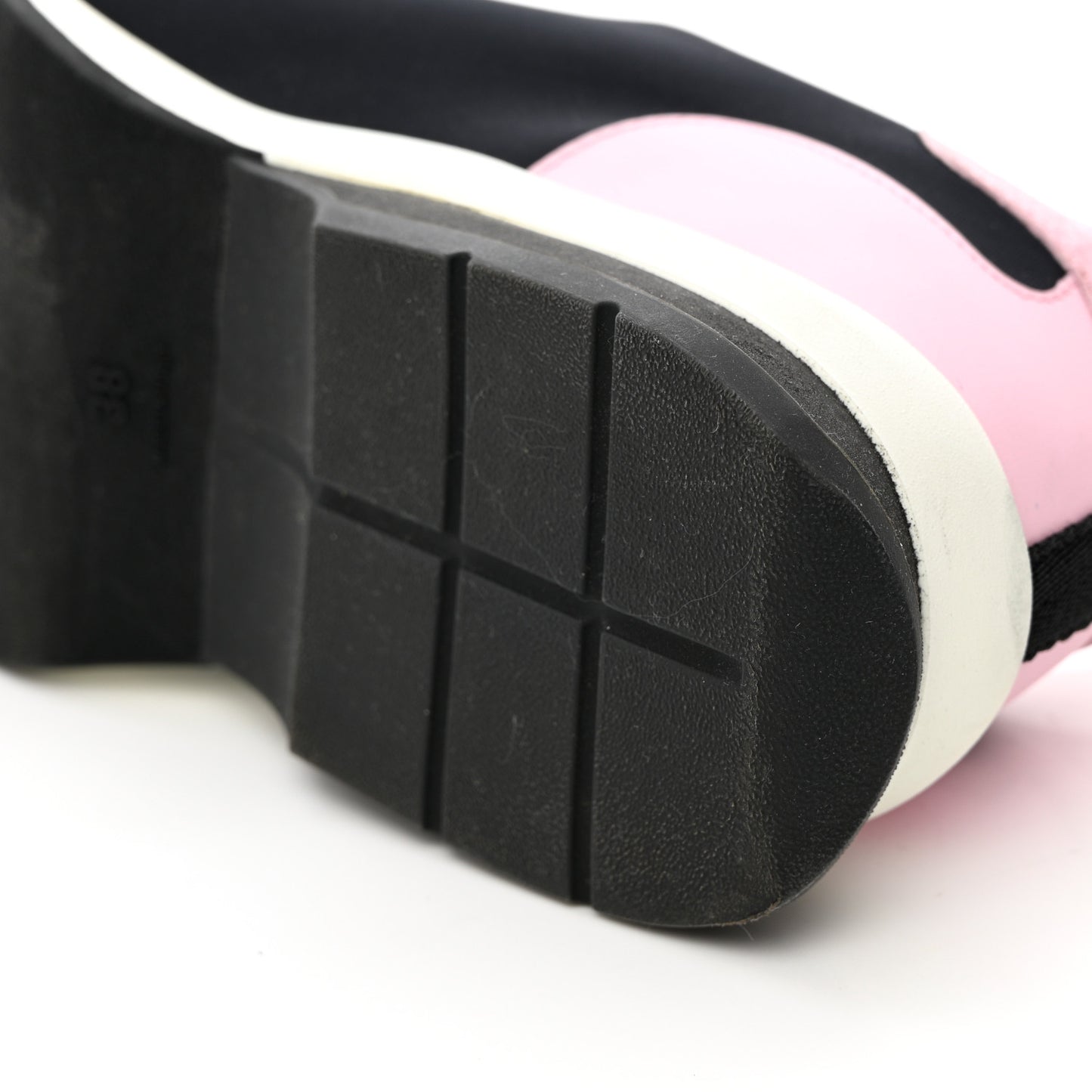 Neoprene Studded Fun Fair Scuba Sneakers 38 Pink Multicolor