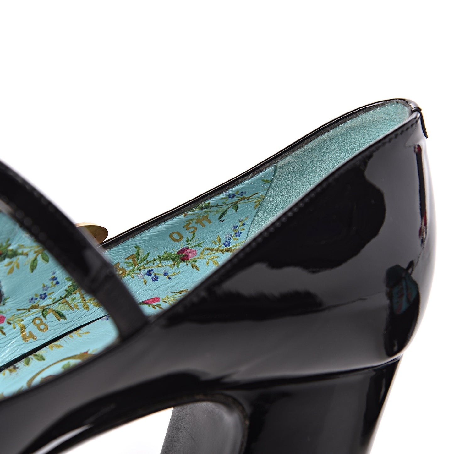 Vernice Crystal Lois Bee Mary Jane Pumps 37 Black