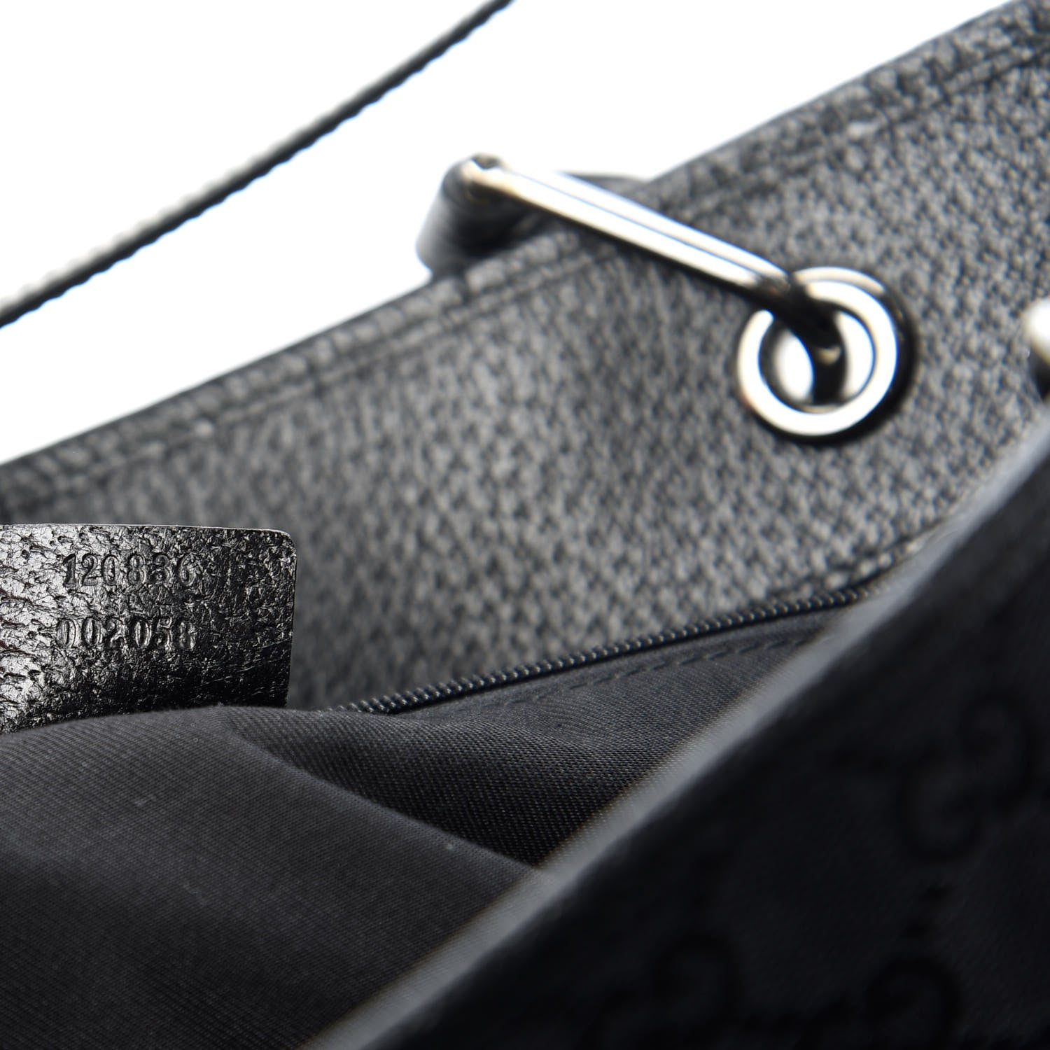 Gucci Monogram Small Eclipse Tote Black 9 of 10