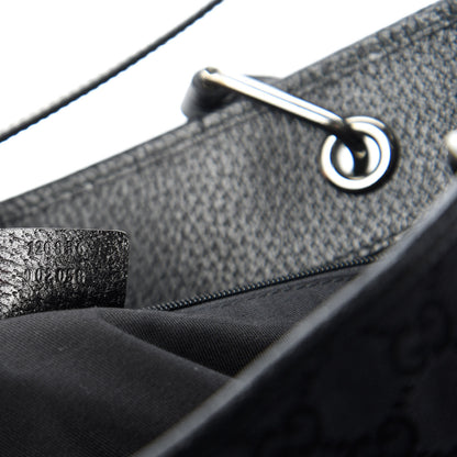 Gucci Monogram Small Eclipse Tote Black 9 of 10