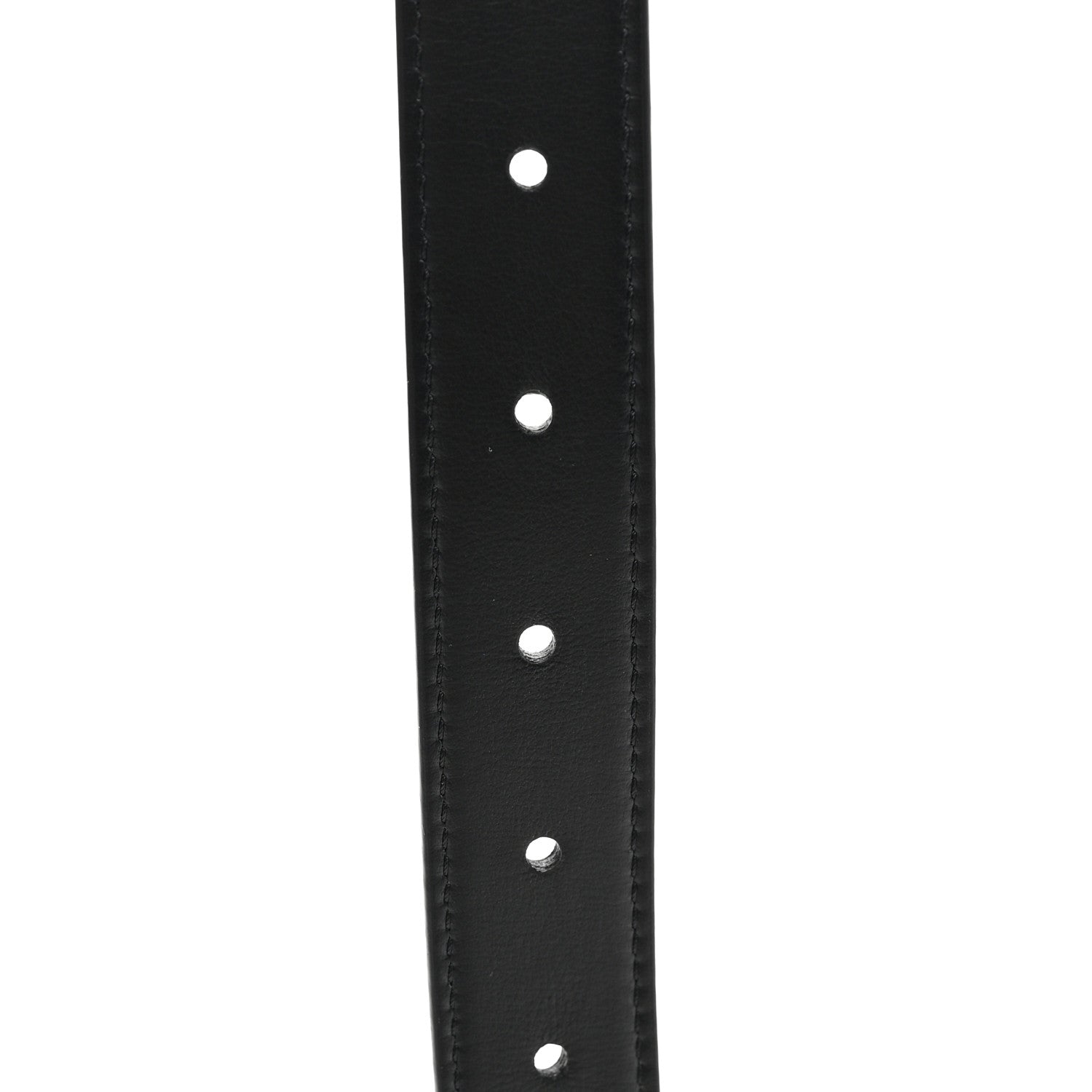 Versace X FENDI Calfskin Fendace Logo Belt 85 34 Black 4 of 4