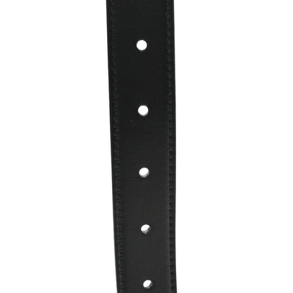 Versace X FENDI Calfskin Fendace Logo Belt 85 34 Black 4 of 4