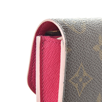 Louis Vuitton Monogram Bloom Flower Emilie Wallet 14 of 14