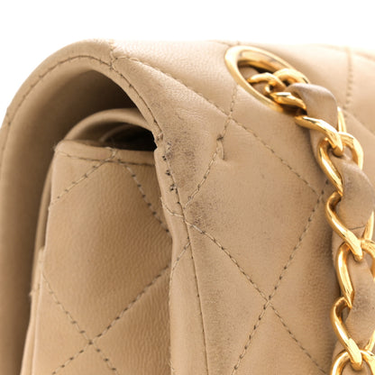 Chanel Lambskin Quilted Small Double Flap Beige 15 of 15