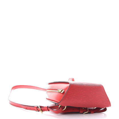 Louis Vuitton Epi Mabillon Backpack Castillan Red 4 of 7