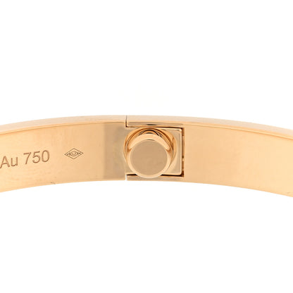 Cartier 18K Yellow Gold LOVE Bracelet 19 5 of 7