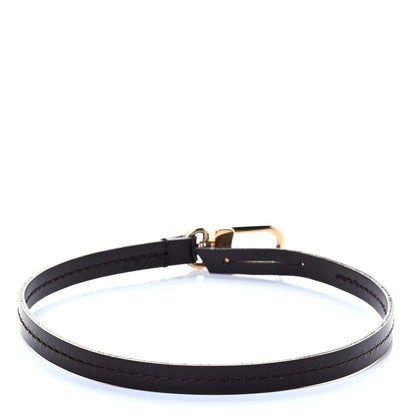 Louis Vuitton Calfskin Pochette Accessories Strap Brown 2 of 5
