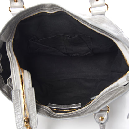 Balenciaga Agneau Giant 12 Gold Hardware City Gris Aluminum 4 of 9