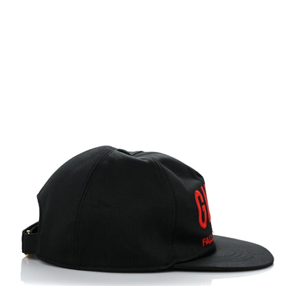 Gucci Embroidered Baseball Hat XL Black 5 of 9