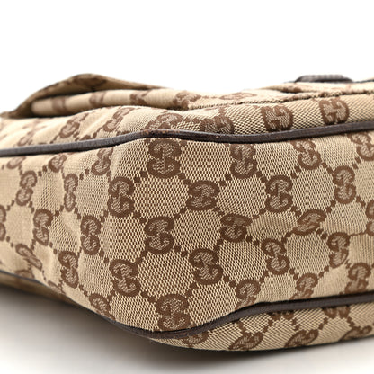 Gucci Monogram Messenger Bag Dark Brown 8 of 10