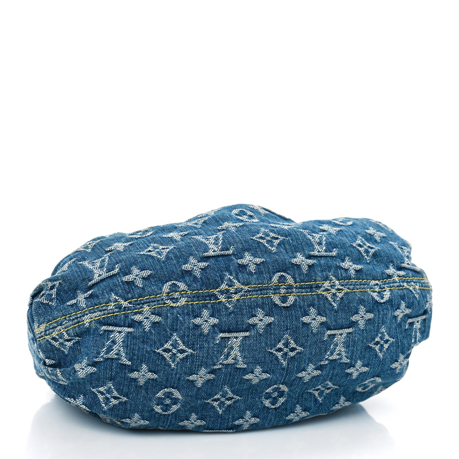 Louis Vuitton Monogram Denim Pleaty Blue 3 of 7