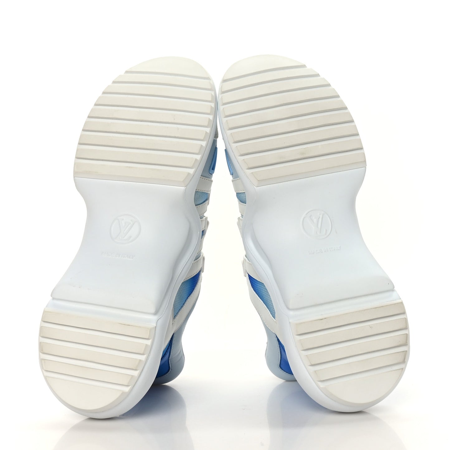 Calfskin LV Archlight Gradient Sneakers 38 Light Blue