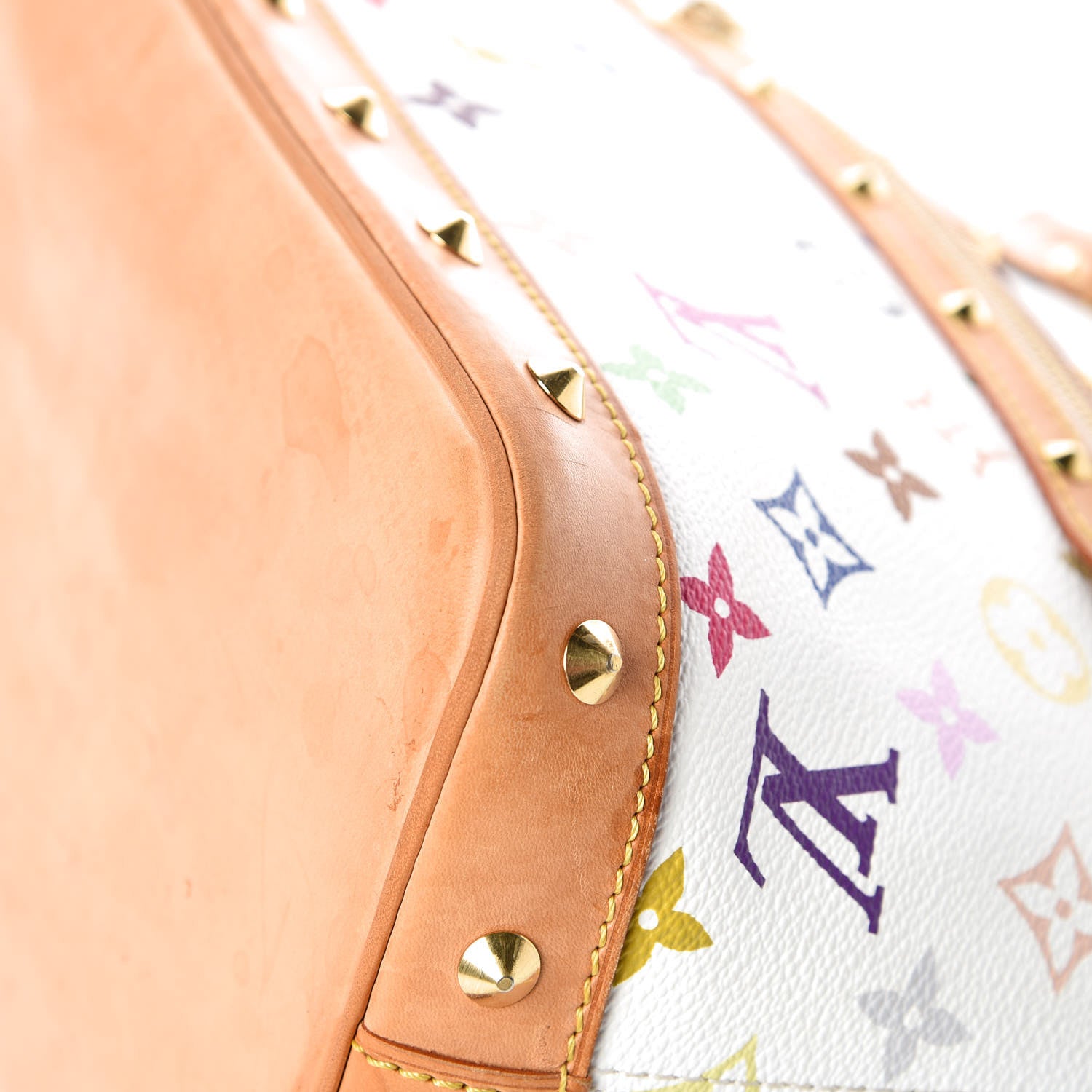 Louis Vuitton Monogram Multicolor Alma White 12 of 19