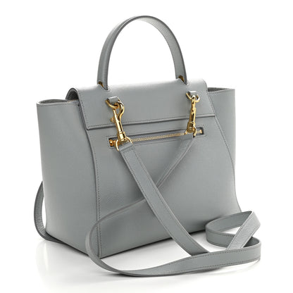 Celine Grained Calfskin Micro Belt Bag Cloud 3 of 10