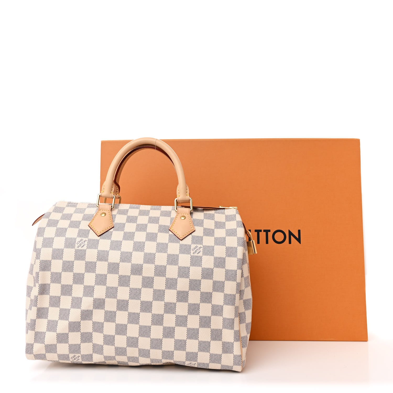 Louis Vuitton Damier Azur Speedy 30 10 of 10