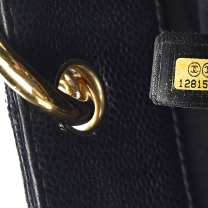 Chanel Caviar Quilted Grand Shopping Tote GST Black 7 of 11