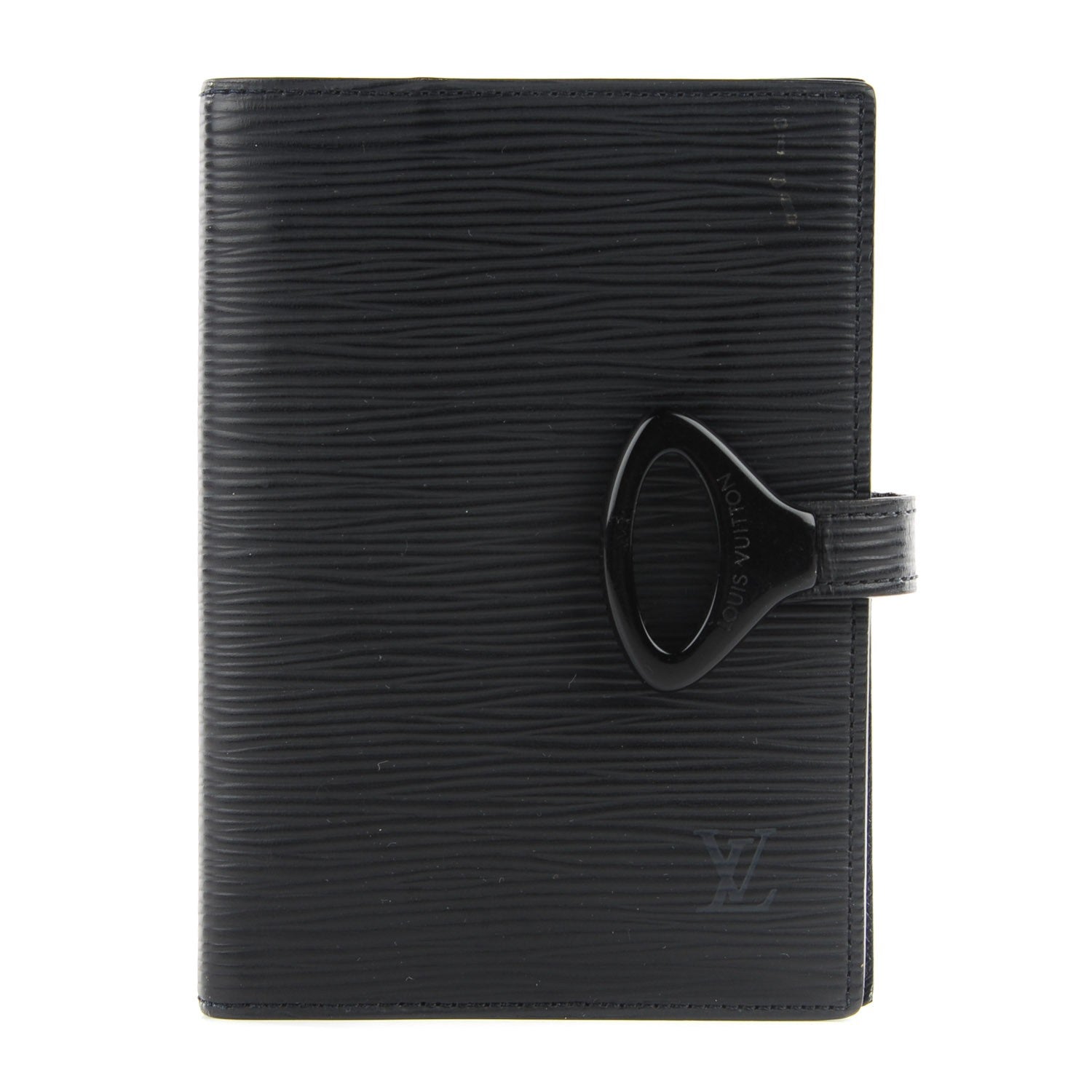 Louis Vuitton Epi Small Z Fonctionnel Ring Agenda Cover Black 1 of 7