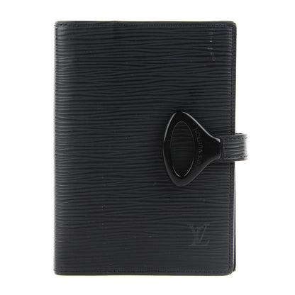 Louis Vuitton Epi Small Z Fonctionnel Ring Agenda Cover Black 1 of 7