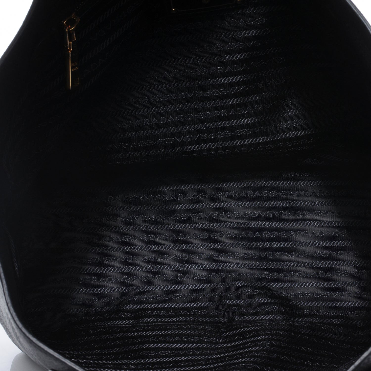 Prada Vitello Daino Tote Black 7 of 10