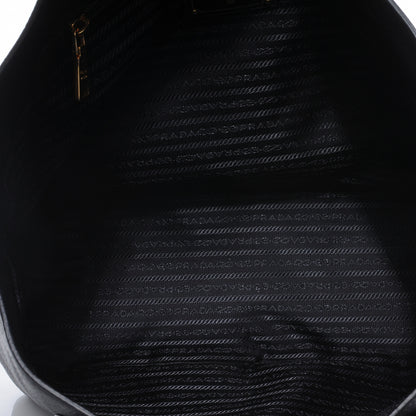Prada Vitello Daino Tote Black 7 of 10