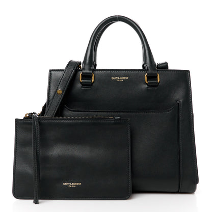 Saint Laurent Smooth Calfskin Small East Side Tote Black 3 of 18