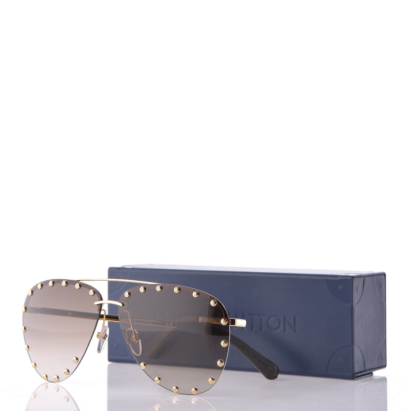 The Party Aviator Gradient Sunglasses Z0914U Brown
