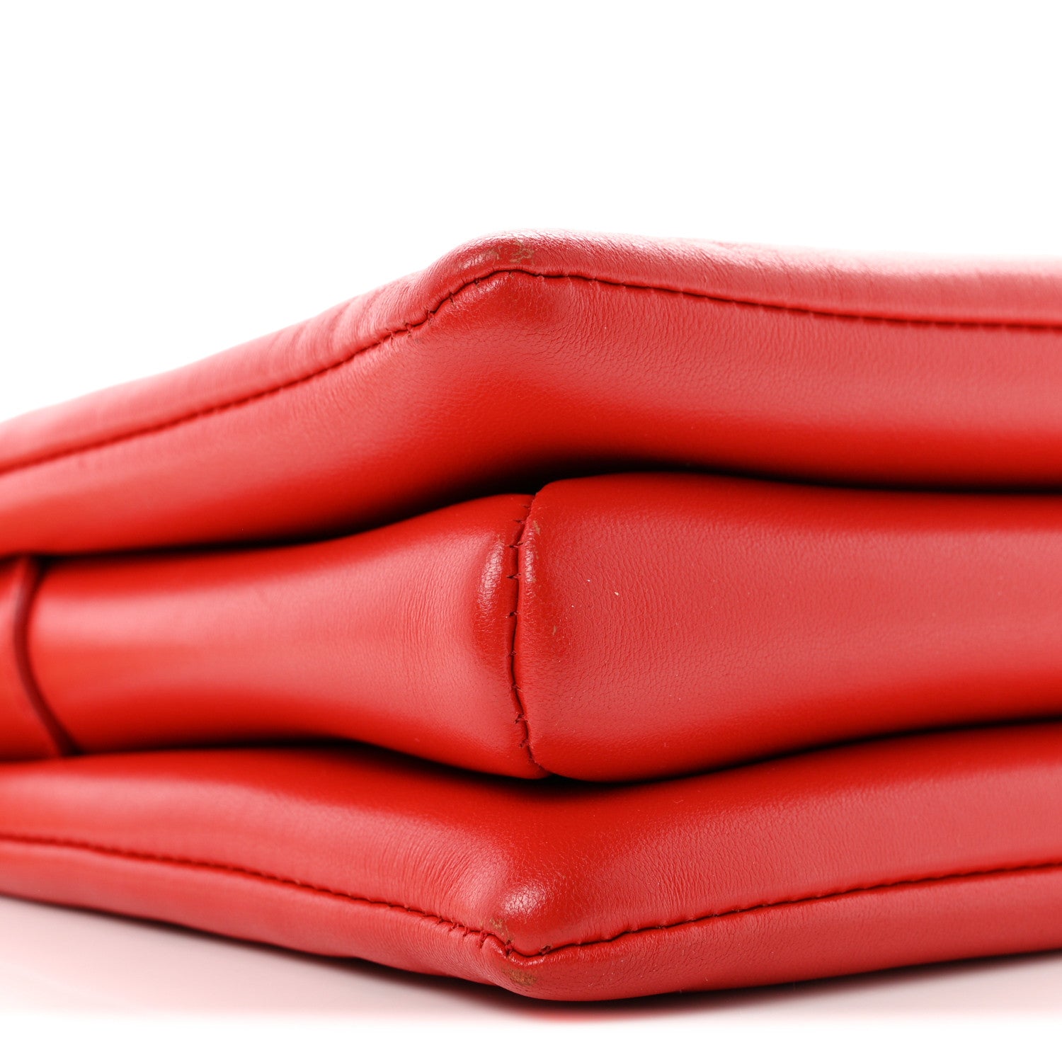 Louis Vuitton Lambskin Embossed Monogram Coussin PM Coquelicot Red 7 of 8
