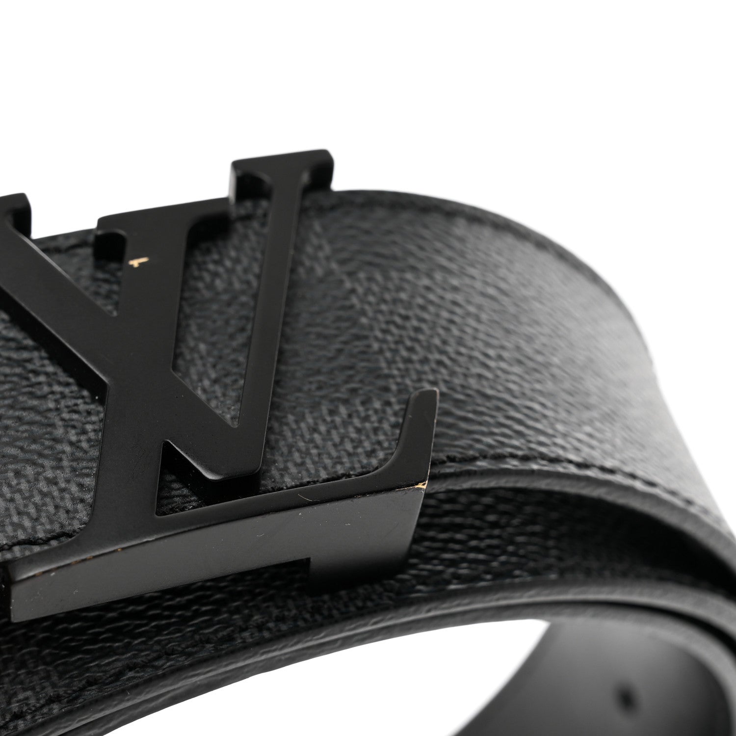 Louis Vuitton Damier Graphite 40mm LV Initiales Belt 95/38 7 of 7