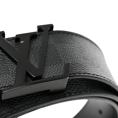 Louis Vuitton Damier Graphite 40mm LV Initiales Belt 95/38 7 of 7