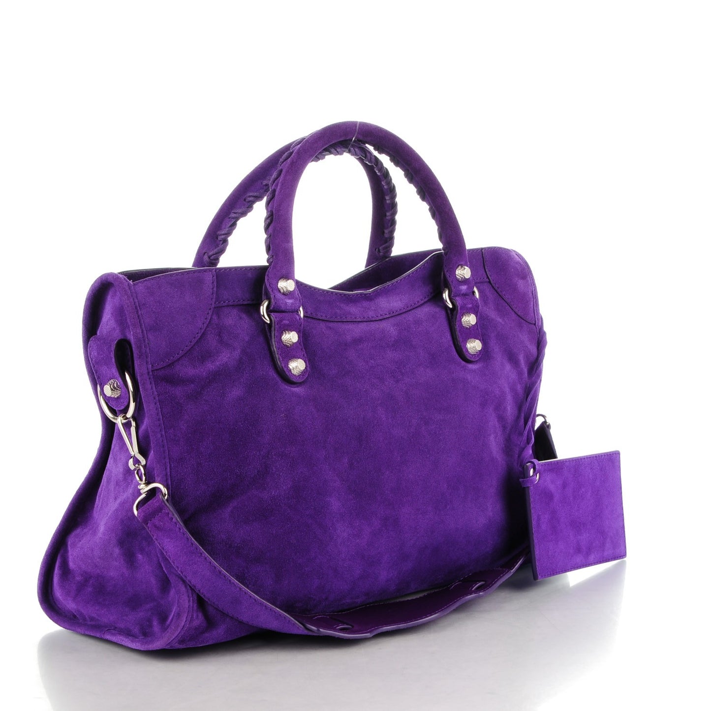 Baby Daim Suede Giant 12 Silver Hardware City Ultraviolet