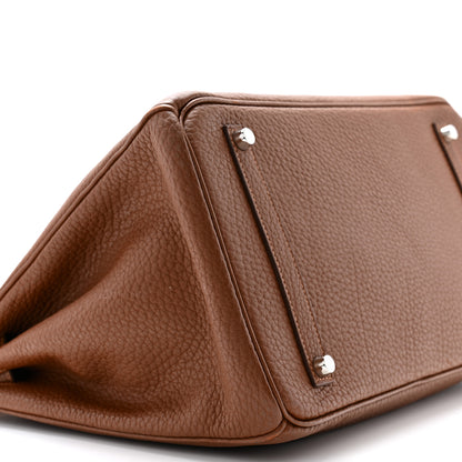 Hermes Fjord Birkin 35 Marron D'Inde 9 of 12