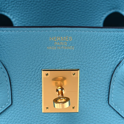 Hermes Togo Birkin 35 Bleu Du Nord 5 of 10