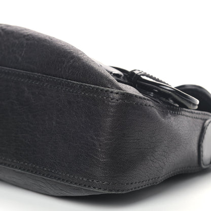Fendi Nappa Patent B Bis Flap Bag Black 6 of 11
