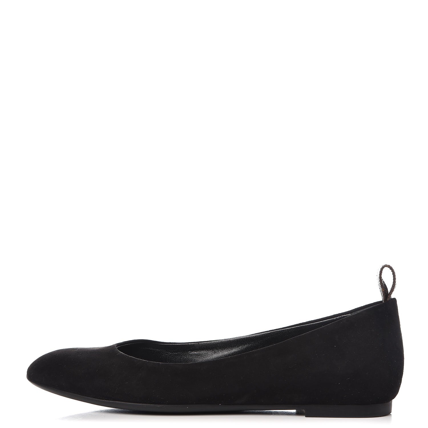 Louis Vuitton Suede Monogram Uniformes Ballet Flats 36 Black 1 of 8