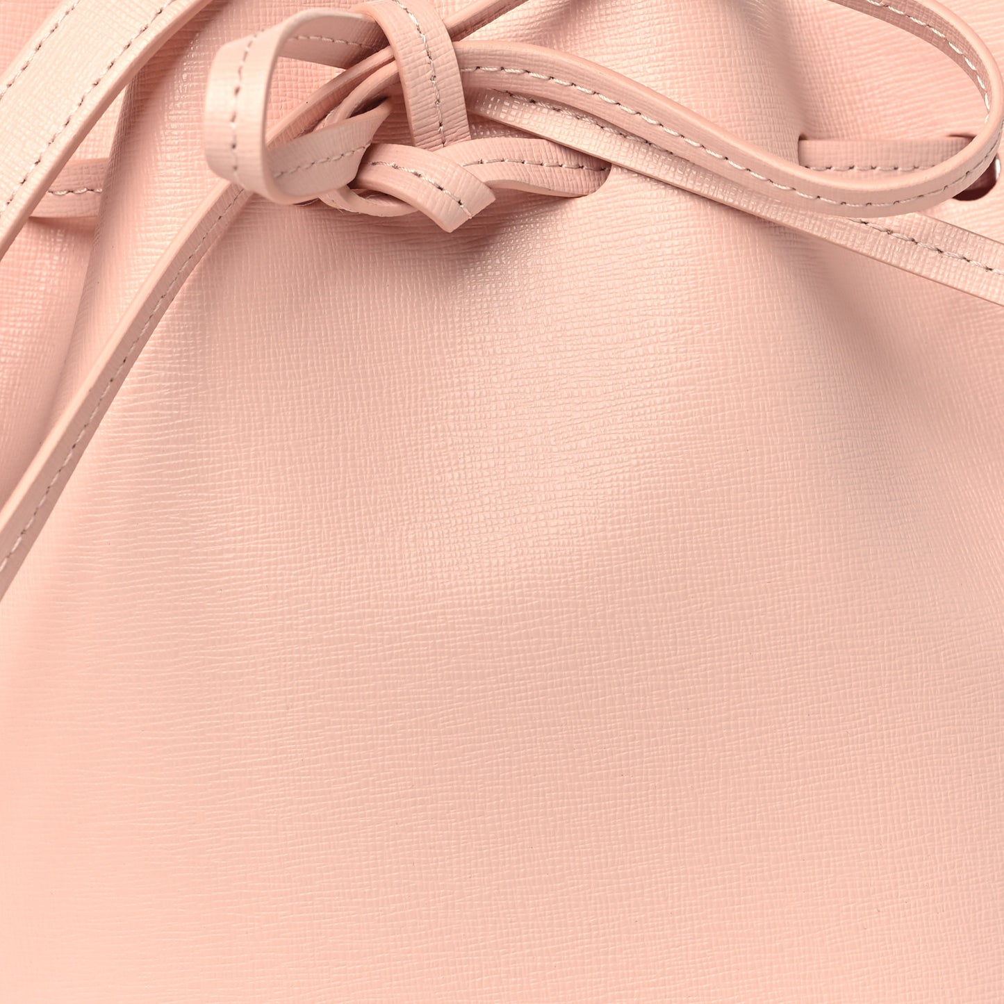 Saffiano Mini Mini Bucket Bag Dahlia