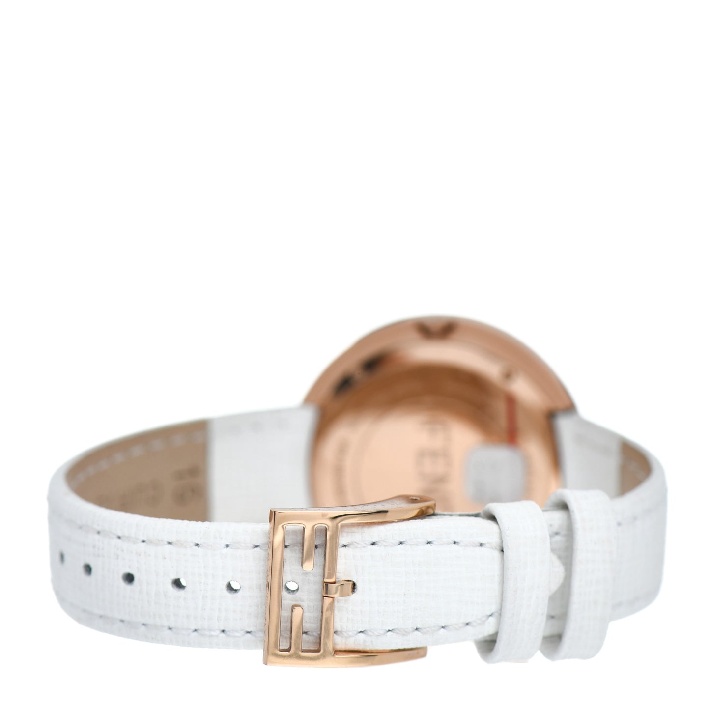 Stainless Steel Calfskin 36mm My Way Quartz Watch White