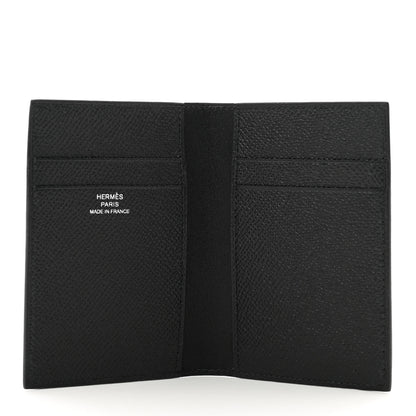Hermes Epsom MC2 Euclide Card Holder Case Black 5 of 7