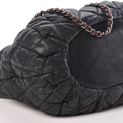 Chanel Iridescent Calfskin Large In the Mix Tote Black 8 of 9