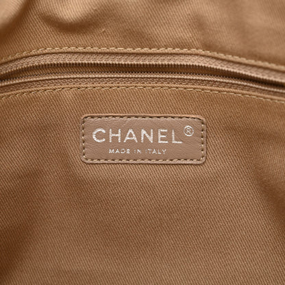 Chanel Caviar Quilted Timeless CC Soft Tote Beige 6 of 10