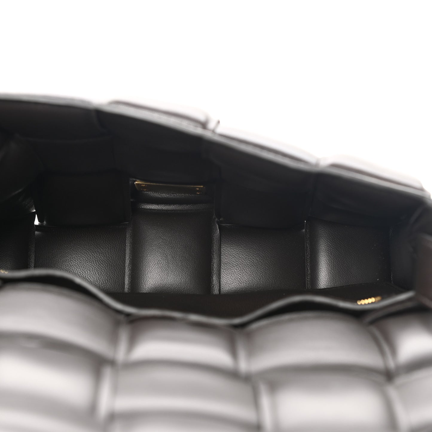 Nappa Maxi Intreccio Padded Cassette Crossbody Bag