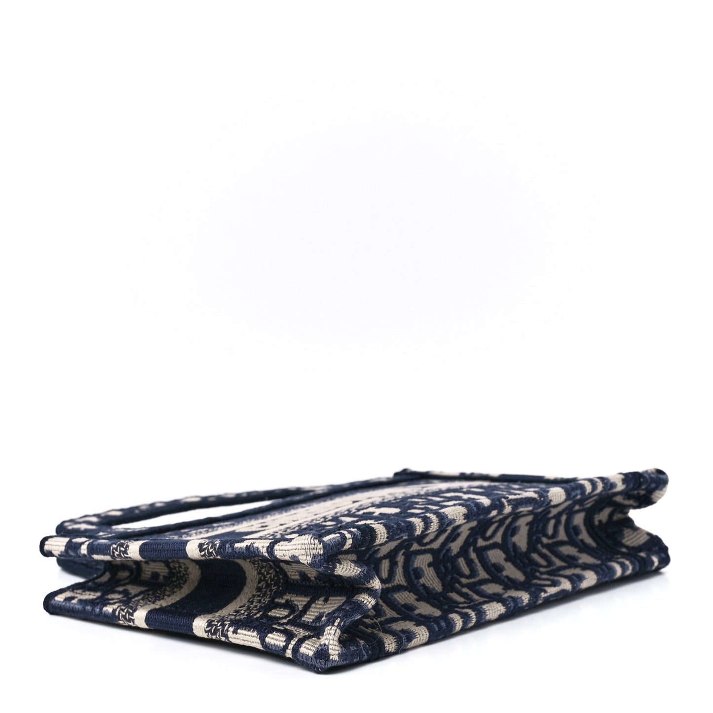 Oblique Mini Book Tote Blue Multicolor