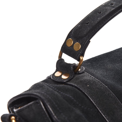 Proenza Schouler Suede Medium PS1 Satchel Navy 15 of 25