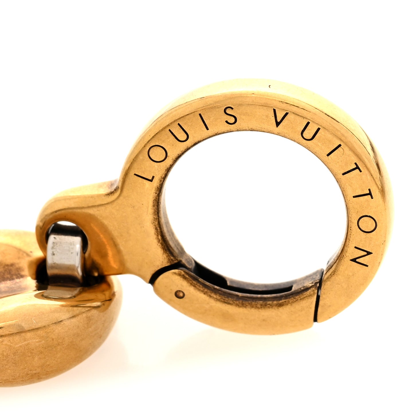 Palladium LV Sailor Chain Belt Silver Gold