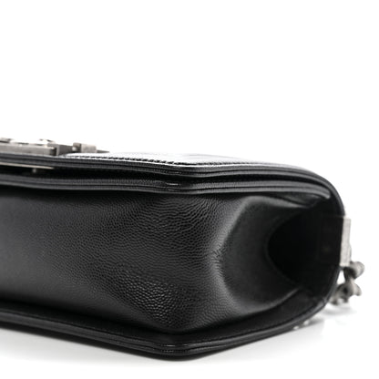 Chanel Caviar Quilted Small Boy Flap Black 10 of 11