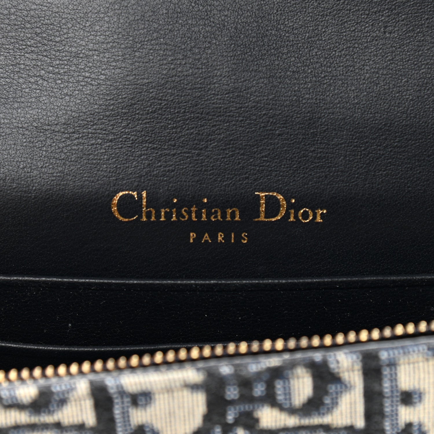 Christian Dior Oblique Saddle Belt Bag Blue 6 of 9