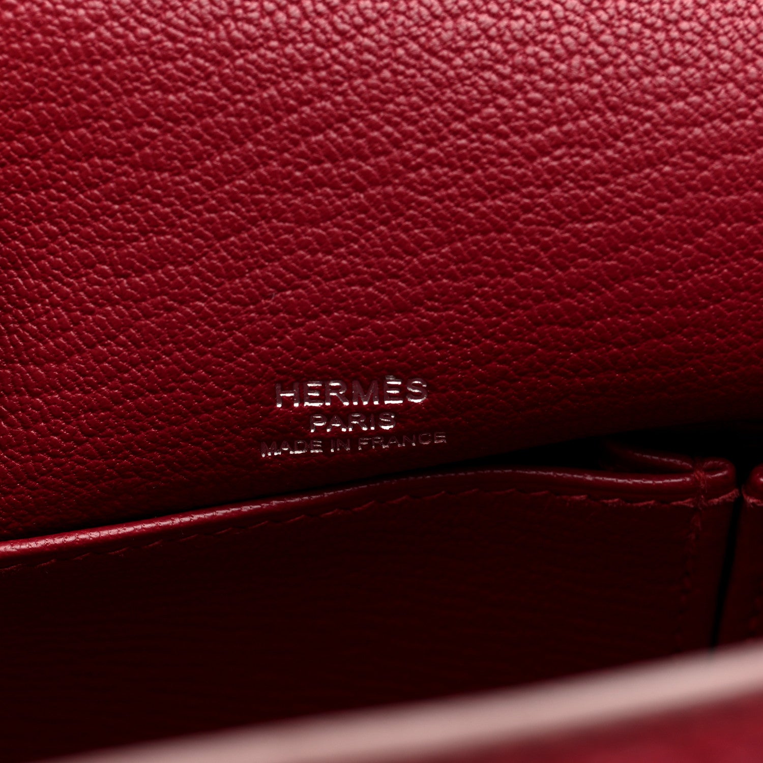Hermes Taurillon Clemence Jypsiere 28 Rubis 6 of 10