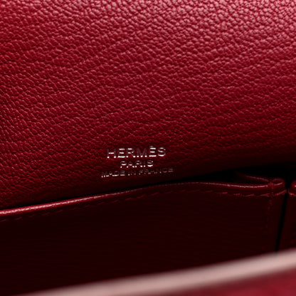 Hermes Taurillon Clemence Jypsiere 28 Rubis 6 of 10