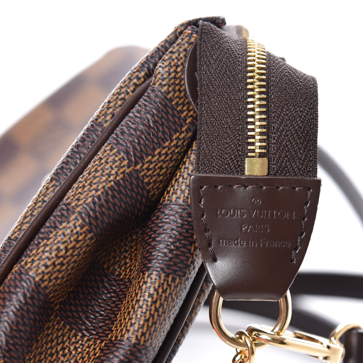 Louis Vuitton Damier Ebene Eva Clutch 6 of 8