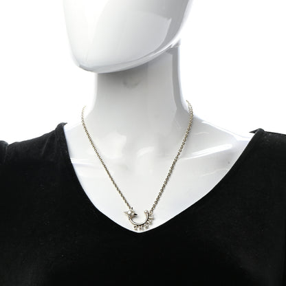 Chanel Pearl Logo Necklace Gold 2 of 7